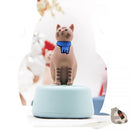 Cartoon Cat Shape Countdown Timer Student Learning Time Manager Kitchen Timer Mechanical Reminder(Light Green)