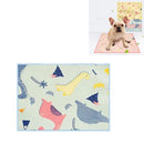 Summer Pet Waterproof Cooling Breathable Double-sided Mat, Size:L 75x50cm(Blue)