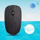 Rapoo M200GPlus 1300 DPI Multi-modes Bluetooth + 2.4G Fabric Wireless Bluetooth Office Mouse(Obsidian Black)