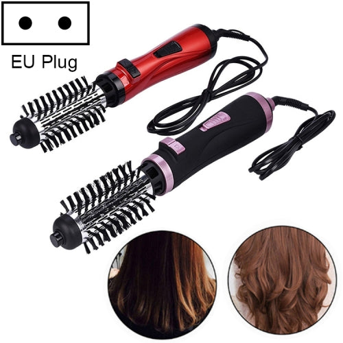 360 Degrees Rotation Electric Hair Dryer Brush Professional Hair Blow Dryer Comb Electric Hair Curler, Random Color Delivery, EU Plug