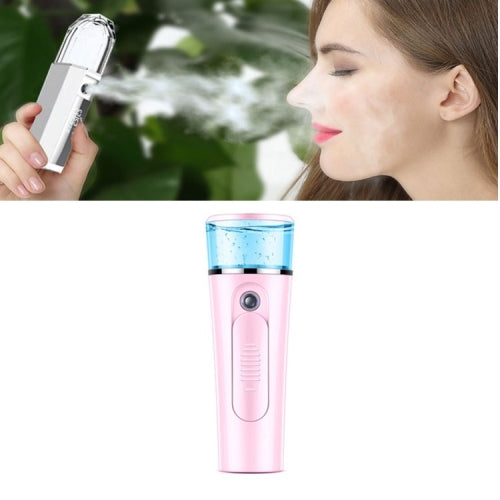 TL701B Nano Spray Water Hydration Instrument Alcohol Disinfection Sprayer Cold Humidifier Steam Face Instrument(Pink)