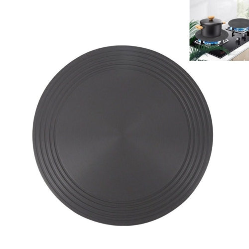 Gas Stove Heat-conducting Plate Kitchen Fast Defrosting Plate Pot Anti-burning Black Heat-conducting Plate, Size:28cm