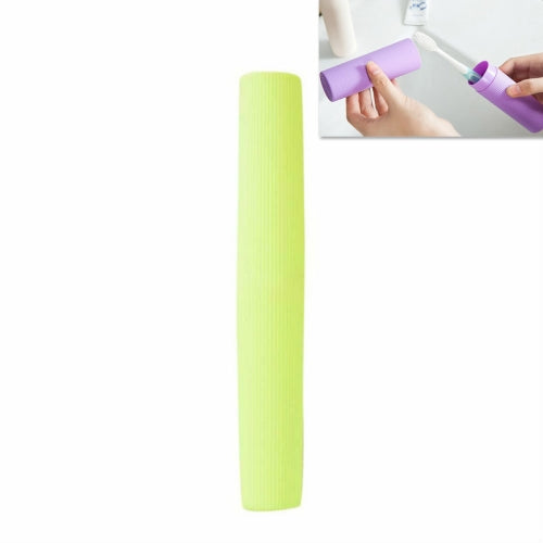 Travel Portable Toothbrush Toothpaste Storage Box(Green )
