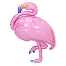2 PCS Animal Bird Shape Aluminum Film Balloon Wedding Birthday Party Decoration Balloon(Pink)