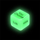 Creative Luminous English Fun Dice Bar Family Party Game Tools Set of Two