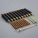 86mm Cassette Repairer Ten Sets, Remedial Lnsulation Strut (Black)