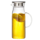 Large-capacity High-borosilicate Heat Resistant Filter Glass Cold Tea Pot, Capacity: 1200ml