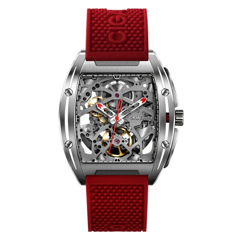 Original Xiaomi CIGA Fashion Hollowed Mechanical Watch (Red)