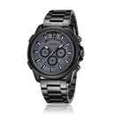 CAGARNY 6882 Fashion Waterproof Quartz Watch with Stainless Steel Band