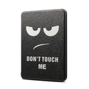 Black Eye Pattern Horizontal Flip PU + TPU Leather Protective Case for Amazon Kindle Paperwhite 4 (2018), with Sleep & Wake-up Function