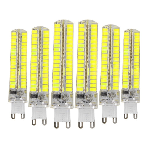 6 PCS YWXLight G9 7W AC 110-120V 136LEDs SMD 5730 Energy-saving LED Silicone Lamp (Cold White)