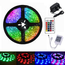 YWXLight UK plug 5M 2835SMD No Waterproof Light With 24 Key Remote Control RGB LED Light Strip