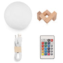 YWXLight 8CM RGB Touch Switch Rechargeable Moonlight