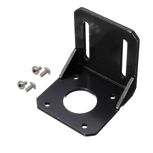 LDTR-WG0262 42MM NEMA17 Stepper Motor Alloy Steel Mounting Bracket with 5x5x5cm Screws for 3D Printer