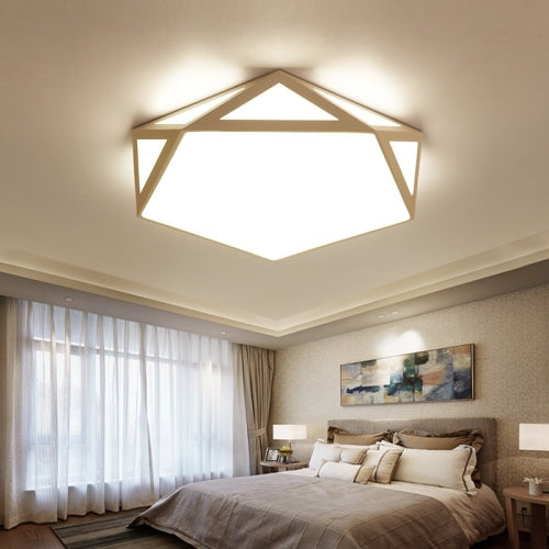 24W Modern Minimalist Warm Living Room Master Bedroom LED Ceiling Light, Diameter: 52x52cm (Warm White)