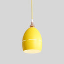 YWXLight Simple Modern Restaurant Chandelier Creative Personality Tea Shop Coffee Shop Macaron Bedroom Bedside Personality Lighting (Yellow)