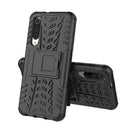 Tire Texture TPU+PC Shockproof Phone Case for Xiaomi Mi 9 SE, with Holder