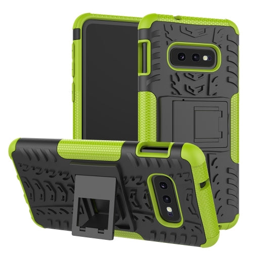 Tire Texture TPU+PC Shockproof Case for Galaxy S10e, with Holder