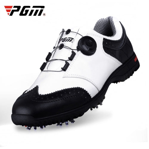 PGM Golf Activity Nail Waterproof Rotating Rotating Buckle Sneakers for Men (39)
