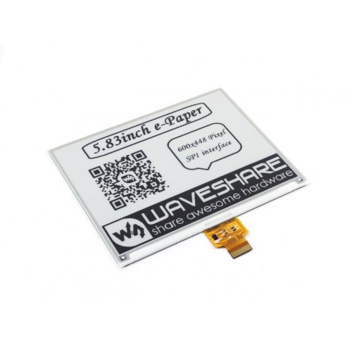 Waveshare 600x448, 5.83inch E-Ink raw display