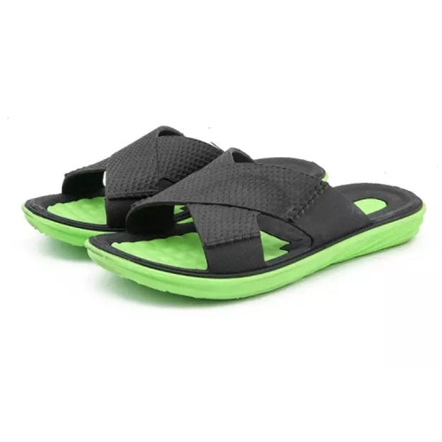 Casual Fashion Beach Sandals Slippers for Men (Color:Black Size:42)