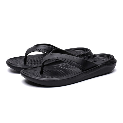 Lightweight and Comfortable Wearable Beach Shoes Slippers for Men (Color:Black Size:41)
