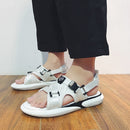 Youth Trend Fashion Wild Dual-use Slippers for Men (Color:White Size:44)