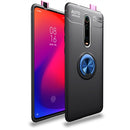 Lenuo Shockproof TPU Case for Xiaomi Mi 9T & Redmi K20 & Redmi K20 Pro, with Invisible Holder (Black Blue)