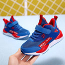 Stylish and Comfortable Breathable Non-slip Wearable Casual Shoes for Children (Color:Blue Size:35)