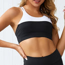 Gathering Sports Bra Vest Underwear (Color:Black Size:S)