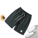 Men Casual Loose Shorts (Color:Green Size:4XL)