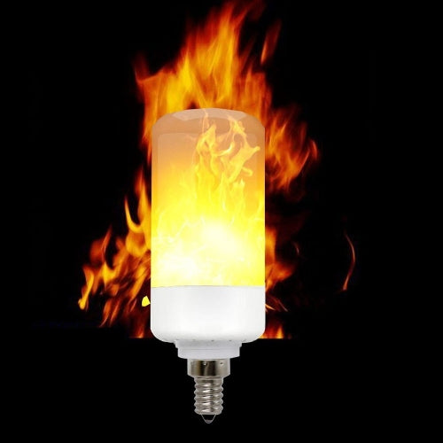 YWXLight E12 2835 SMD LED Flame Effect 3 Ways Flame Light, AC 85-265V