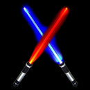 YWXLight 1 Pair Lightsaber Props Laser Sword