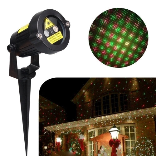 YWXLight Outdoor Lawn Lights Christmas Laser Light Ambient Light IP65 Waterproof(EU Plug)