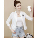 Wild and Thin Sunscreen Thin Coat (Color:White Size:XXXL)
