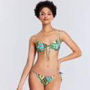 Women Fashion Printing Split Bikini Swimsuit (Color:As Show Size:S)