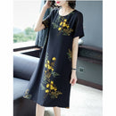 Covering Stomach And Showing Thin Foreign Style Court Style Junior Dress (Color:Decor Size:M)