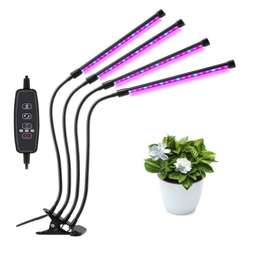 YWXLight LED Clip Plant Light USB Dimming Timing Full-spectrum Nursery Supplement Plant Growth Light