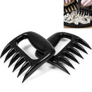 2 PCS Bear Claw Shaped Barbecue Fork Chicken Shredded Hand Anti-skid Creative Kitchen Fork Claw Meat Claw Splitter