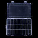 HENGJIA qt022 Twenty Four Grid Waterproof Multifunction Fishing Tool Gear Storage Transparent Fishing Tackle Box