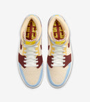 Air Jordan 1 Mid Fearless Maison Chateau Rouge sneakers